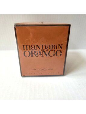 Henri Bendel New York Mandarin Orange Candle 10oz NEW SEALED